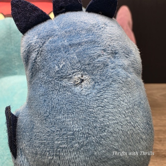 Disney 20" Lilo & Stitch  Plush - Bending Ears - Stitch With Hand Out By Gemmy - Picture 10 of 16